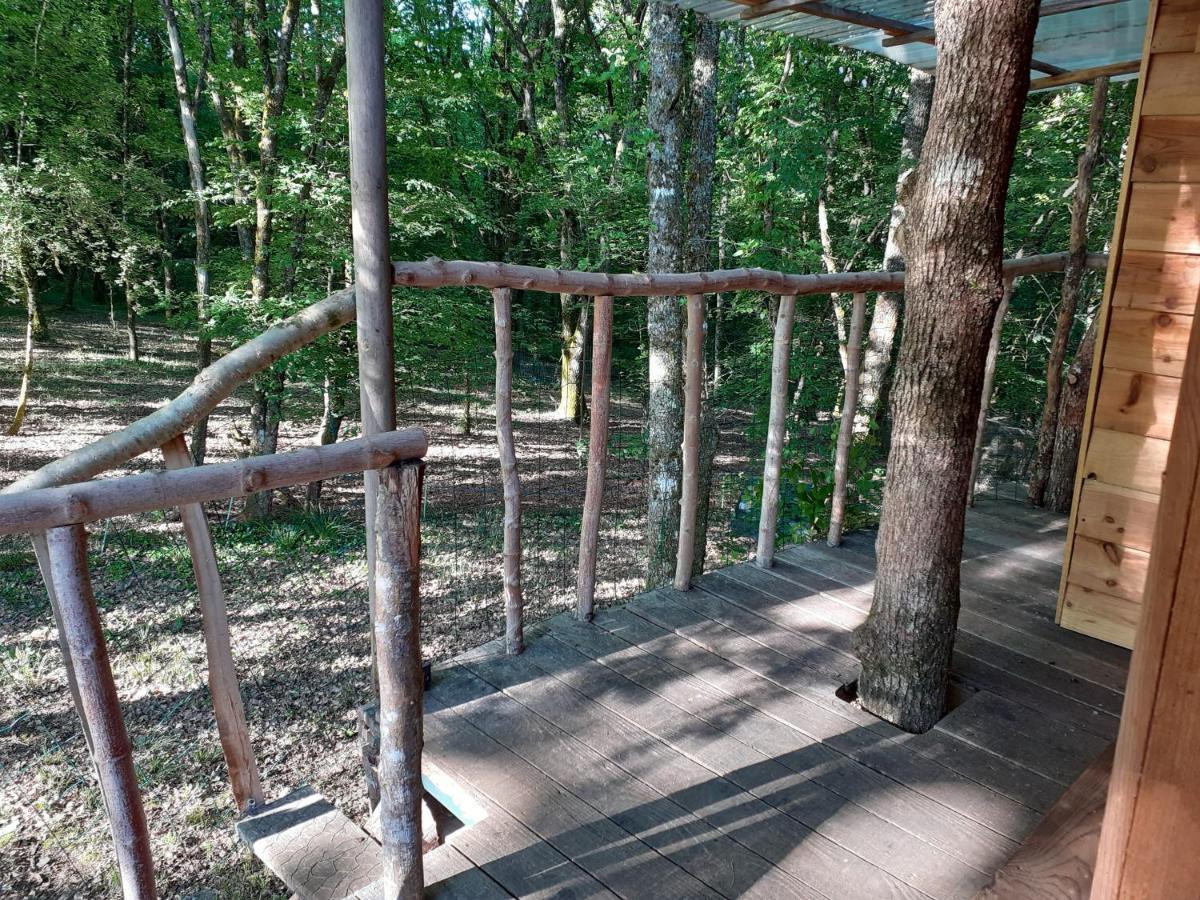 La Cabane De L'Oiseau Couze-et-Saint-Front Bagian luar foto